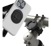 Bike Phone Mount, Mortorbike/Bicycle Phone Holder - Durable Aluminium Mountain Bike Phone Holder for Road Bicycle, MTB & Scooter Stem/Handlebar, Quick Attach/Detach for iPhone & 4"-7.3" Mobile Phones