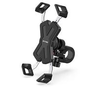 Bike Phone Mount - RYYMX Bicycle Phone Holder : 360°Rotation Adjustable Motorcycle Phone Mount for iPhone Xs Max XR X 8 7 6Plus, Samsung S10+ S9 S8 Note 10 9 8, GPS and 4"-7" Android Cell Phones
