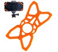 Bike Phone Mount Strap - X Web Silicone Grip, Elastic Safety Band Tether | Replacement Motorcycle Bike Accessories for Smartphone Cradle Mount Holder Durablessicone mathile keepin