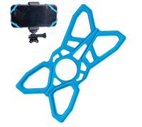 Bike Phone Mount Strap - X Web Silicone Grip, Elastic Safety Band Tether | Replacement Motorcycle Bike Accessories for Smartphone Cradle Mount Holder Durablessicone mathile keepin