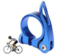 Bike Pinks - Quick Close, Lightweight Metal Tightening | Practical Anodized Aluminum Lever Collar for Adjustable Rods on Road Bikes, Daily Trips or Land Hikes