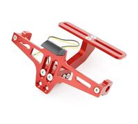 Bike Plate Frame Compatible With Suzuki For GSX 750S For 1000S For Katana 2006-2016 For B-King 2007-2012 Mudguard Eliminator Kit License Plate Holder Rear Tail Tidy(Red)