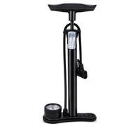 Bike Pump Bicycle Floor Air Pump & Gauge 140 PSI, Presta Schrader Dunlop Valve, High Pressure Cycle Tyre Inflator for Road Bike MTB Mountain Hybrid Bikes (Black (160Psi) MTB)