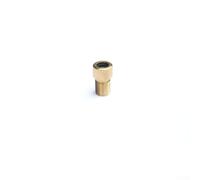 Bike Pump Valve Adapter Brass Presta to Schrader Converter | Solid Brass Construction, Rubber Gaskets For Airtight Seal, Converts for french To for american Valves, Easy Installation