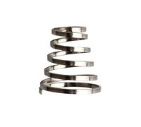 Bike Quick Release Spring - Stainless Steel Hub Spares, Conical Skewer Coil | Silver Pair, Universall Replacement Maintenance Parts | Road Bicycle Axle Tower Component for Mountain Road Fixed