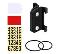Bike Racing Number Plate Mount - Fit Bracket for Bicycles, Secure Number Holder | Enhance ReferReliable Performance Low Profile Design, Road Event Use, Quick Mounting Feature, Stable Display Sys