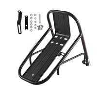 Bike Rack - Lightweight Metal Rolling Shelf, Reinforced Mounting Bracket Set, Convenient Travel Carrying Accessory | Touring Equipment Rack for Bikes