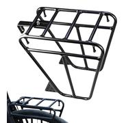 Bike Rack - Luggage Rack, Aluminum Equipment Rack | Long Lasting Picnic Rack for Hard Fork Road Bikes, Straight & Curved Handlebars, Cycling