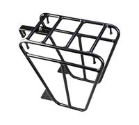 Bike Rack Package Rack Rack System, Robust Fort Mountting | Equipment Storage Rack with Footrest, Lightweight Luggage Rack for Bike Travel Kit, Commuter Bike Upgrade,