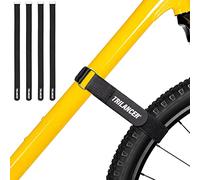 Bike Rack Straps, 4-Pack Trilancer Adjustable Bike Wheel Stabilizer Strap with Hook and Loop for Car and Wall Mount, for Transportation and Storage (26'' x 1.5'')