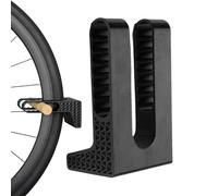 Bike Rack - Vertical Wall Mounted Storage | Space Saving Beech and Steel Rack For Garage House Apartment, Heavy Duty Tire Holder Due To Organ