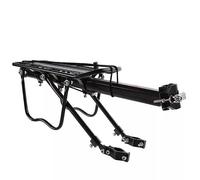 Bike Rear Cargo Rack Red Reflector Night Safety
