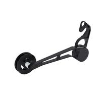 Bike Rear Derailleur Chain Tensioner Replacement High Performance Aluminum Alloy Tail Hook Chain Stabilizer for Pline Tline Bikes 5 6 7 Speed Derailleur Systems (Black)