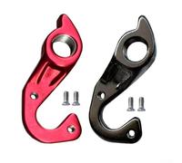 Bike Rear Derailleur Gear Hanger Compatible with For Cube For Axial For Agree C62 Pro SL, Aluminum Alloy Lightweight Construction for Long Lasting Use (Red)