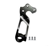 Bike Rear Derailleur Hanger, CNC Aluminium Alloy Tail Hook, Compatible With For Mountain Road Bicycles Replacement Part, With Installation Screws
