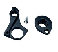 Bike Rear Derailleur Hanger, CNC Aluminum Alloy Thru Axle Type for Giant TCR Advance Propel, Black