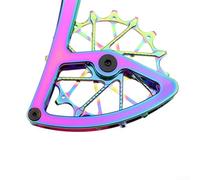 Bike Rear Derailleur Pulley Plate Compatible with For SRAM 11/12 Speed MTB Derailleurs for Garbaruk 1112 Speed Featuring Lightweight and 7075 Aluminum Alloy (Silver)