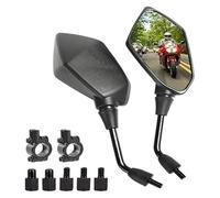 Bike Rear View Mirror,Motorcycle,Double Take Mirrors,Car Accessories, For 7/8"handlebar Durable And Has A Long Service Life Motorcycle Rear View Rearview Mirrors