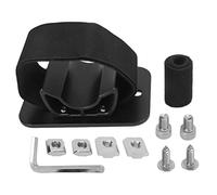 Bike Rear Wheel Holder Set, Car Rooftop Bike Rear Wheel Rack Quick Release Roof Rack Aluminum Alloy Bike Rear Wheel Mount for Car Coupes Hatchbacks (Black)