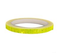 Bike Reflective Tape Stickers for Increased Conspicuity During Evening and For Night Rides Fits Curved and Flat Surfaces on Bicycle Parts (E)