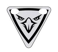 Bike Reflective Triangle Sign - Bicycle Reflectors for Night Driving | Triangle Safety Rear Sign Plate | Rear Reflective Accessory Road Cycling, Commuting, Mountain Biking, Touring and Racing
