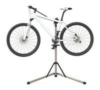 Bike Repair Stand Champagne/Black Aluminium Foldable 102-160cm Portable TPR PP