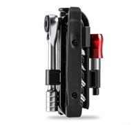 Bike Repair Tools Mountain Bike Ratchet Wrench Combination Tool Set with Extension Bar Magnetic Quick Connector 40Cr Steel Bidirectional Multi-functional Kit for Road Cycling
