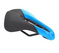 Bike Saddle Bicycle Seat Comfortable Ergonomic Hollow Design Lightweight Durable High Strength Anti Deformation Cycling Accessory for Mountain Bike Road Bike Black Red Blue Green (Black Blue)