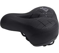 Bike Saddle Big Bicycle Seat with Soft Cushion Fit for Road City Bikes, Mountain Bike and Indoor Spin Bikes(Black 889)
