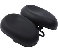 Bike Saddle for Trek Roscoe 8 2019 | Noseless Ergonomic Split Dual Cushion Design with Pressure Relief Support for Frictionless Upright and Racing Cycling Travel