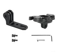Bike Saddle Mount for Garmin Varia RTL510 RTL515 Tail Light - Aluminium Alloy Under Seat Bracket Adjustable Angle Cycling Accessory Black 46x14.5x25mm(for 715)