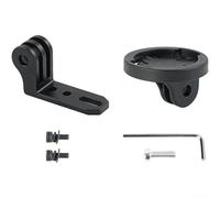 Bike Saddle Mount for Garmin Varia RTL510 RTL515 Tail Light - Aluminium Alloy Under Seat Bracket Adjustable Angle Cycling Accessory Black 46x14.5x25mm(for RN120)
