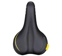 Bike Saddle,Mountain Bike Seat Comfort Soft Pu Leather Bicycle Saddle For Road MTB Long Ride City Commute Cushion Cycling Parts
