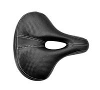 Bike Saddle,Mountain Bike Seat MTB Bike Bicycle Saddle Rail Hollow Breathable Absorption Rainproof Soft Memory Sponge Casual Off-Road Cycling Seat