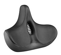 Bike Saddle Oversized Comfort Bike Seat Extra Wide Replacement Bicycle Saddle Universal Fit for Indoor Outdoor Bikes Waterproof Universal Fit Bicycle Seat for Men and Women