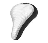Bike Saddle Rain Guard - Resilient Stretchable Cycle Seat Shield, Heavy-Duty Touring Cushion Protector | Windproof Uv-Coated Layer, Compact Foldable Outdoor Racing Gear, Multi-Season Urban