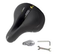 Bike Saddle SoftCloud Pro - Finally Pain-free Cycling Bicycle Seat Cushion with Waterproof Cover and Installation Tool, Mountain Bike, Road Bike Seat Cushion, Waterproof