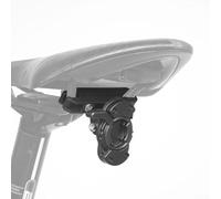 Bike Saddle Taillight Holder Seat Rail Mount Adapter for Garmin Varia RCT715, Compatible with Action Cameras, 45-Degree Adjustable Angle