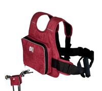 Bike Safety Harness for Kids - Premium Oxford Fabric Strap, Lightweight Adjustable Protective Belt | Foldable Reflective Travel Harness (with Bag), P Mount