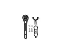 Bike Seat and Lamp Clip Mount - Lightweight Aluminum Alloy, Impact Resistant, Easy Installation, Cycling Accessory for Mountain & Road Bikes, Secure Stability, Black