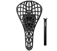 Bike Seat Bicycle Saddle With Seatpost,248mm Spider MTB Dirt Jump Seat,Shock Absorber Bike Cushion,25.4/27.2/30.9mm Seat Post Bike Saddle(BK Aluminum 30.9)