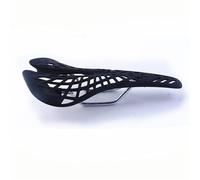 Bike Seat, Bike Saddle Super Light Plastic Bicycle Saddle Mountain MTB Bike Saddle Seat PVC Cushion(Black)