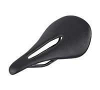 Bike Seat Carbon Fiber Road Mtb Saddle Use Material Pads Super Light Leather Cushions Ride Bicycles Seat(Black)