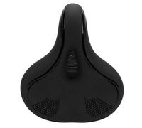 Bike Seat Comfortable Memory Foam Shock Absorbing Water Resistant Bike Saddle Cushion Replacement for Mountain Road Bike Men Women Leisure Cycling (Black)