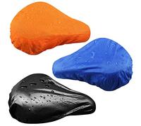 Bike Seat Cover Waterproof, Bicycle Saddle Rain Dust Cover, Protective Water Resistant Bicycle Seat Protector Shield (3 packs)