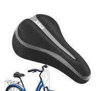 Bike Seat Cushion | 11.61x6.69 inches Waterproof Bicycle Saddle Cushions | Cycling Cushion | Silicone Saddle Pad Adjustable Replacement Part for Biking, Scooter & Exercise