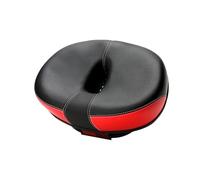 Bike Seat Cushion | Comfortable Thickened Saddle Pad | Wide Bicycle Support | Breathable Design Reflective Noseless Saddle | Cycling Seat Accessory for Mountain, Road, Spin