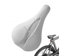 Bike Seat Cushion Cover | Bike Saddle Cushion,Shock-absorbing Ventilated Honeycomb Comfortable Waterproof Ergonomic Pad for Racing Exercise City Touring Long Distance