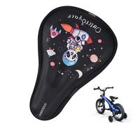 Bike Seat Cushion Cover - Gel Padded Bike Seat Cover | Cartoon Kids Cycling Seats Cushion | Breathable Bikes Saddle Covers | For Mountain Road Daily Commuting Outdoor Touring Urban City