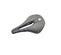 Bike Seat Full Carbon Fiber Bicycle MTB Road Bike Saddles Hollow Mountain Saddle Seat Cushion Comfortable Ultra Light 140g(Black 155mm)